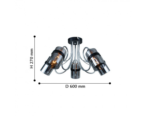 Оформить заказ Люстра на штанге F-Promo 2351-5U| VIVID-LIGHT.RU