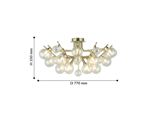 Заказать Люстра на штанге Favourite 2524-18U| VIVID-LIGHT.RU