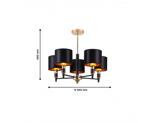 Купить Люстра на штанге F-Promo 2589-5P| VIVID-LIGHT.RU