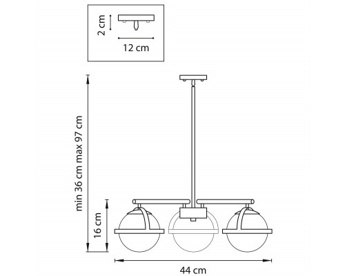 Заказать Люстра на штанге Lightstar 815237| VIVID-LIGHT.RU