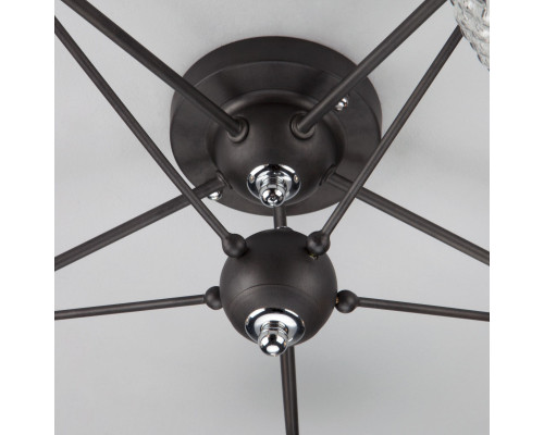 Купить Люстра на штанге Eurosvet 70077/5 графит| VIVID-LIGHT.RU