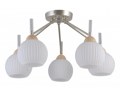 Купить Люстра на штанге Natali Kovaltseva 75150/5C CHAMPAGNE| VIVID-LIGHT.RU