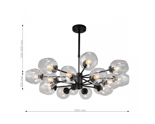 Купить Люстра на штанге Favourite 2626-16P| VIVID-LIGHT.RU