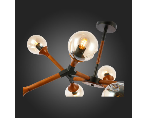 Оформить заказ Люстра на штанге Evoluce SLE109402-08| VIVID-LIGHT.RU