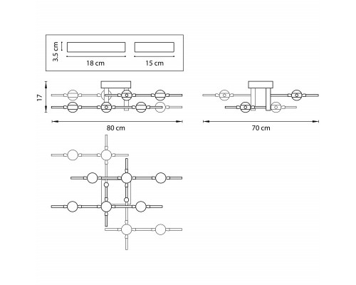 Сделать заказ Люстра на штанге Lightstar 745147| VIVID-LIGHT.RU