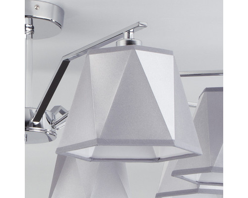 Заказать Люстра на штанге Eurosvet 60076/5 хром| VIVID-LIGHT.RU