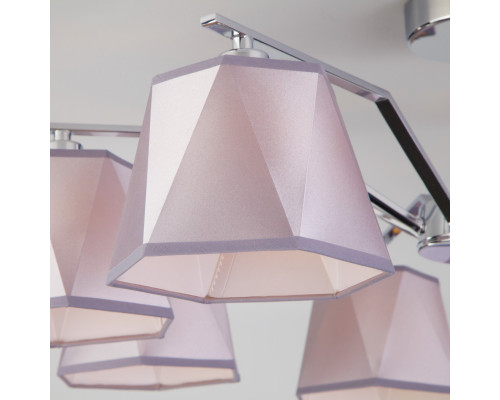 Купить Люстра на штанге Eurosvet 60076/8 хром| VIVID-LIGHT.RU