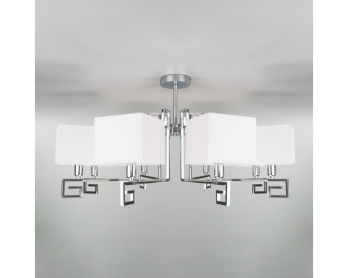 Заказать Люстра на штанге Eurosvet 60115/8 хром| VIVID-LIGHT.RU