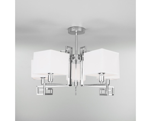 Заказать Люстра на штанге Eurosvet 60115/5 хром| VIVID-LIGHT.RU