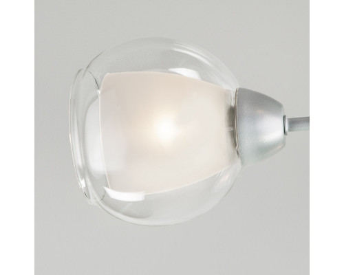 Купить Люстра на штанге Eurosvet 30163/8 матовое серебро| VIVID-LIGHT.RU