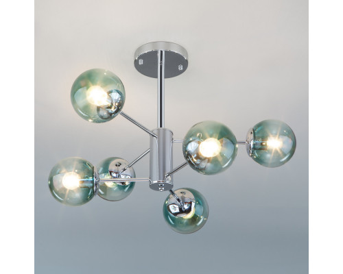 Оформить заказ Люстра на штанге Eurosvet 30166/6 хром| VIVID-LIGHT.RU