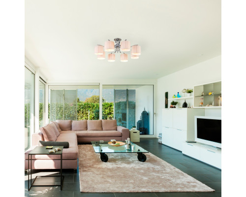 Сделать заказ Люстра на штанге Eurosvet 60111/8 хром| VIVID-LIGHT.RU