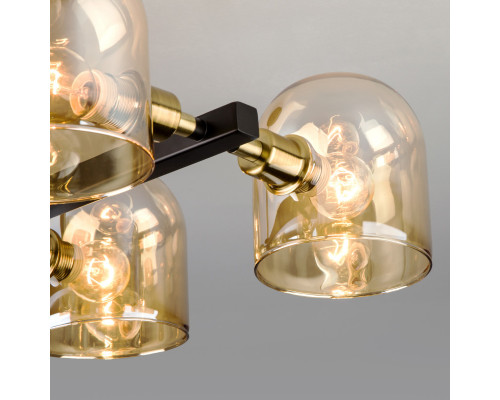 Заказать Люстра на штанге Eurosvet 70103/6 бронза/черный| VIVID-LIGHT.RU