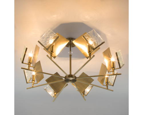 Оформить заказ Люстра на штанге Eurosvet 60110/8 античная бронза| VIVID-LIGHT.RU