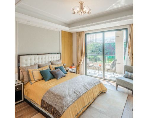 Купить Люстра на штанге Eurosvet 60073/5 античная бронза| VIVID-LIGHT.RU