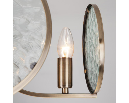 Купить Люстра на штанге Eurosvet 60073/5 античная бронза| VIVID-LIGHT.RU