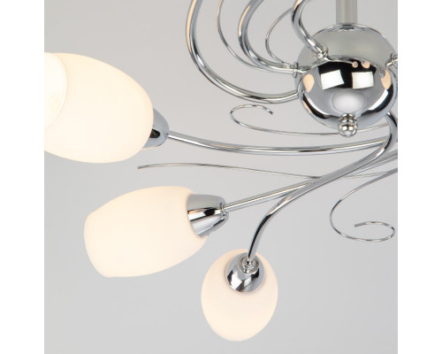 Сделать заказ Люстра на штанге Eurosvet 70036/6 хром| VIVID-LIGHT.RU