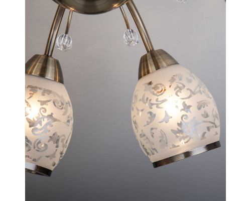 Сделать заказ Люстра на штанге Eurosvet 30026/8 античная бронза| VIVID-LIGHT.RU