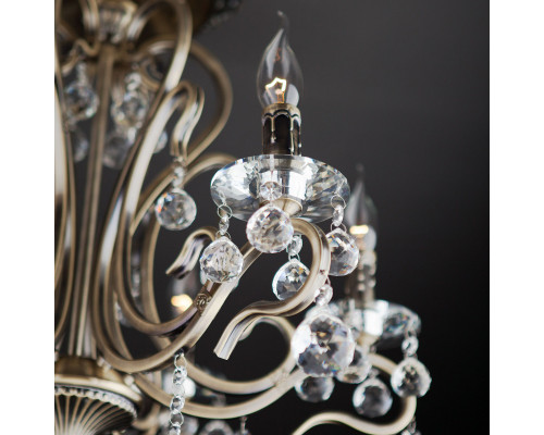 Сделать заказ Люстра на штанге Eurosvet 12505/6 античная бронза Strotskis| VIVID-LIGHT.RU