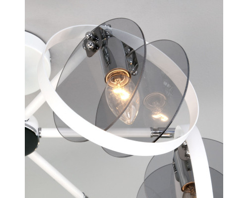 Купить Люстра на штанге Eurosvet 70121/6 белый| VIVID-LIGHT.RU