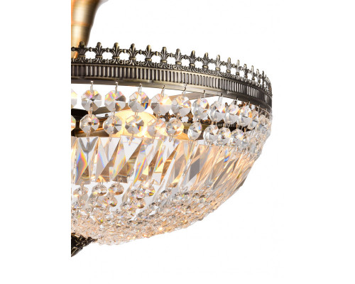 Купить Люстра на штанге Natali Kovaltseva ROCOCO 81406/6C ANTIQUE| VIVID-LIGHT.RU