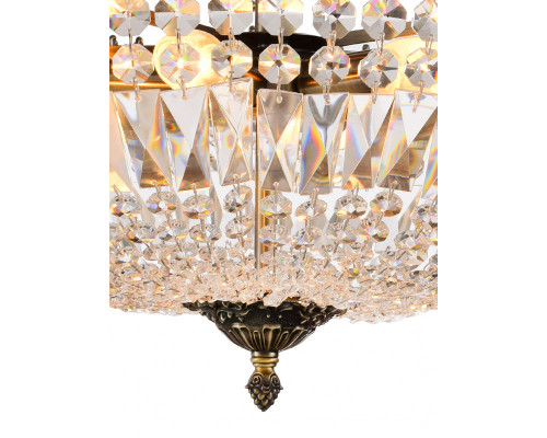 Купить Люстра на штанге Natali Kovaltseva ROCOCO 81406/6C ANTIQUE| VIVID-LIGHT.RU