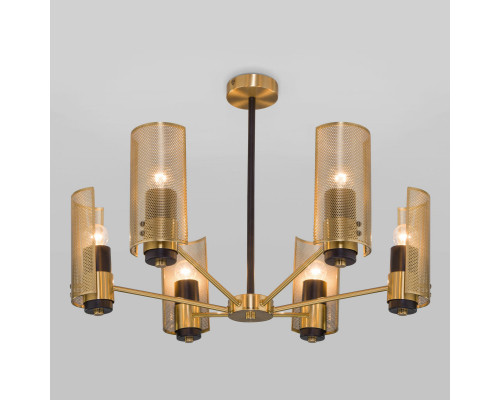 Сделать заказ Люстра на штанге Eurosvet 70139/6 латунь| VIVID-LIGHT.RU