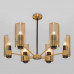 Сделать заказ Люстра на штанге Eurosvet 70139/6 латунь| VIVID-LIGHT.RU