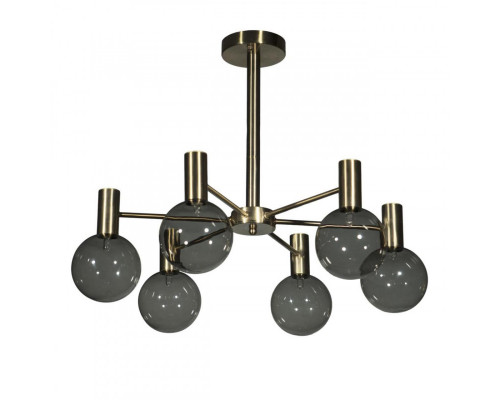 Заказать Люстра на штанге LOFT IT 10045/6 Gold| VIVID-LIGHT.RU