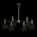 Заказать Люстра на штанге LOFT IT 10045/6 Gold| VIVID-LIGHT.RU