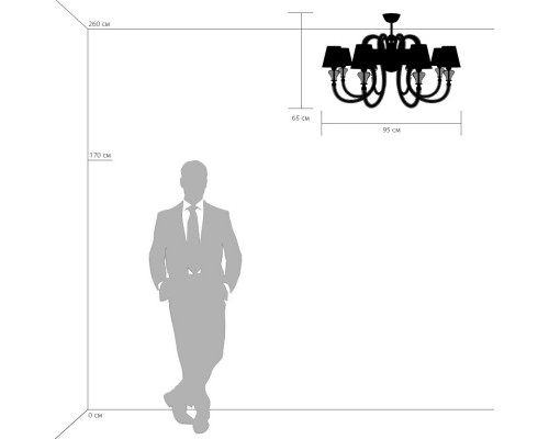 Заказать Люстра на штанге Lightstar 809086| VIVID-LIGHT.RU