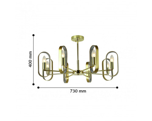 Сделать заказ Люстра на штанге F-Promo 2483-8P| VIVID-LIGHT.RU