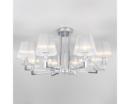 Заказать Люстра на штанге Eurosvet 60114/8 хром| VIVID-LIGHT.RU