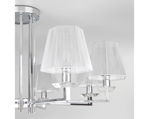 Заказать Люстра на штанге Eurosvet 60114/8 хром| VIVID-LIGHT.RU