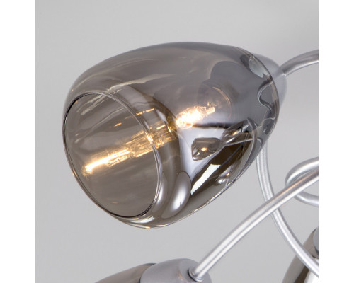 Сделать заказ Люстра на штанге Eurosvet 30168/8 матовое серебро| VIVID-LIGHT.RU