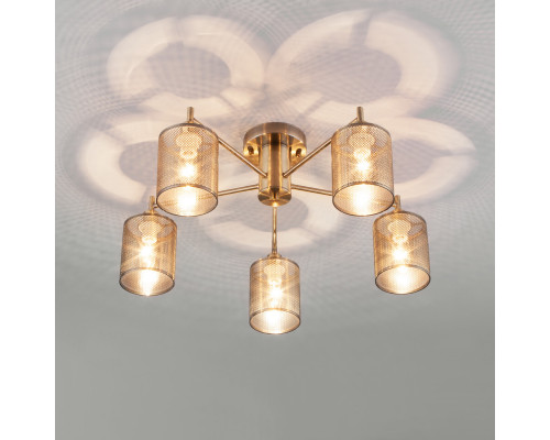 Заказать Люстра на штанге Eurosvet 70109/5 античная бронза| VIVID-LIGHT.RU