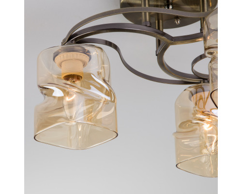 Оформить заказ Люстра на штанге Eurosvet 30158/3 античная бронза| VIVID-LIGHT.RU