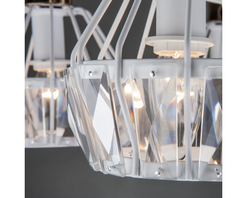 Оформить заказ Люстра на штанге Eurosvet 70075/5 белый| VIVID-LIGHT.RU