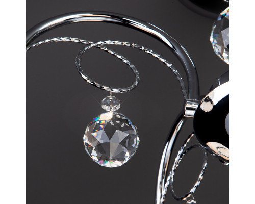 Купить Люстра на штанге Eurosvet 22415/5 хром| VIVID-LIGHT.RU