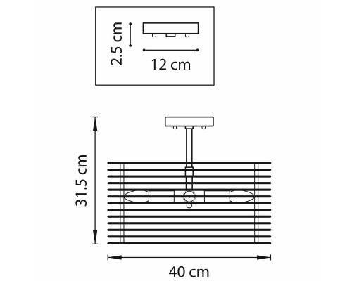 Купить Люстра на штанге Lightstar 728043| VIVID-LIGHT.RU