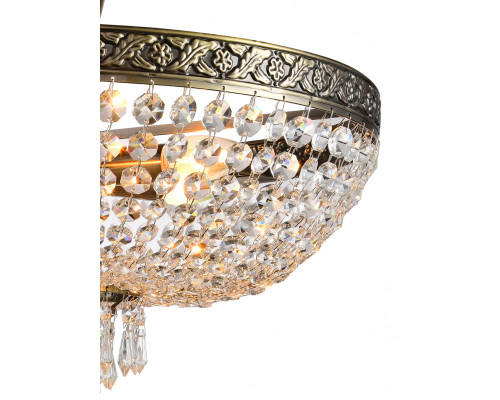 Купить Люстра на штанге Natali Kovaltseva BAROCCO 81404/6C ANTIQUE| VIVID-LIGHT.RU