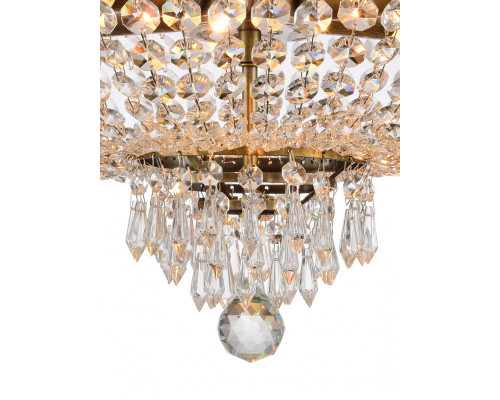 Купить Люстра на штанге Natali Kovaltseva BAROCCO 81404/6C ANTIQUE| VIVID-LIGHT.RU