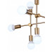 Купить Люстра на штанге Natali Kovaltseva LOFT LUX 75130/12C GOLD| VIVID-LIGHT.RU