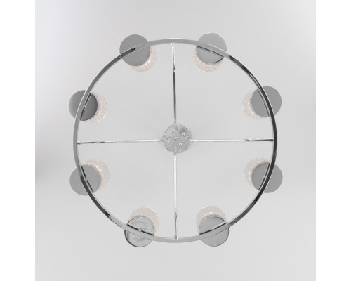 Оформить заказ Люстра на штанге Eurosvet 60127/8 хром| VIVID-LIGHT.RU