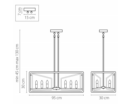 Сделать заказ Люстра на штанге Lightstar 713427| VIVID-LIGHT.RU
