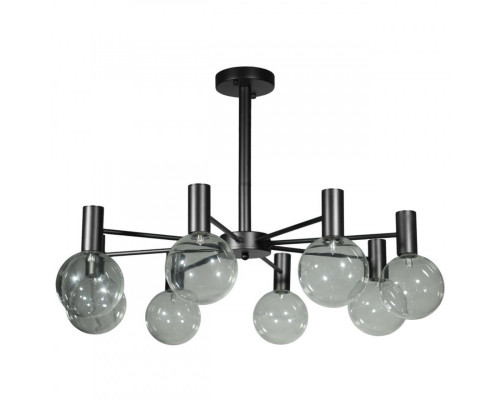 Оформить заказ Люстра на штанге LOFT IT 10045/8 Black| VIVID-LIGHT.RU