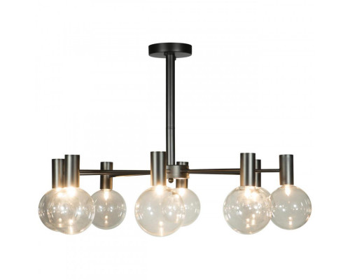 Заказать Люстра на штанге LOFT IT 10045/8 Black| VIVID-LIGHT.RU