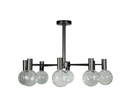 Заказать Люстра на штанге LOFT IT 10045/8 Black| VIVID-LIGHT.RU