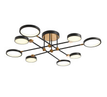 Люстра на штанге Natali Kovaltseva LED LAMPS 81102/6C BRASS BLACK