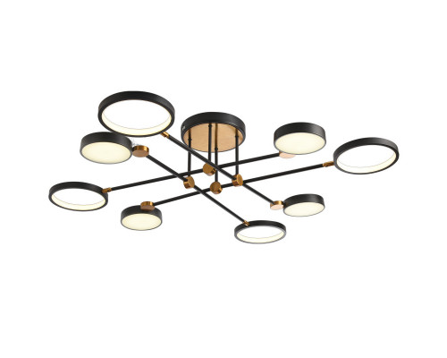 Сделать заказ Люстра на штанге Natali Kovaltseva LED LAMPS 81102/6C BRASS BLACK| VIVID-LIGHT.RU